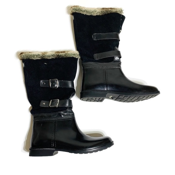 STORM by Cougar Salma rain boots with leather upper - Picture 3 of 11